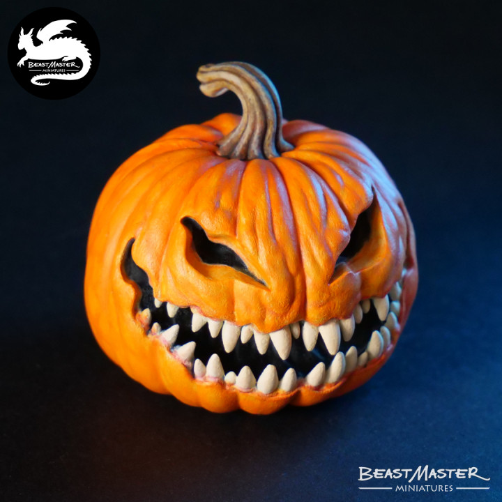Halloween Evil Pumpkin image
