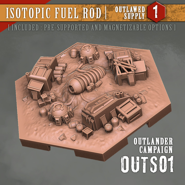 OUTS01 ISOTOPIC FUEL ROD image
