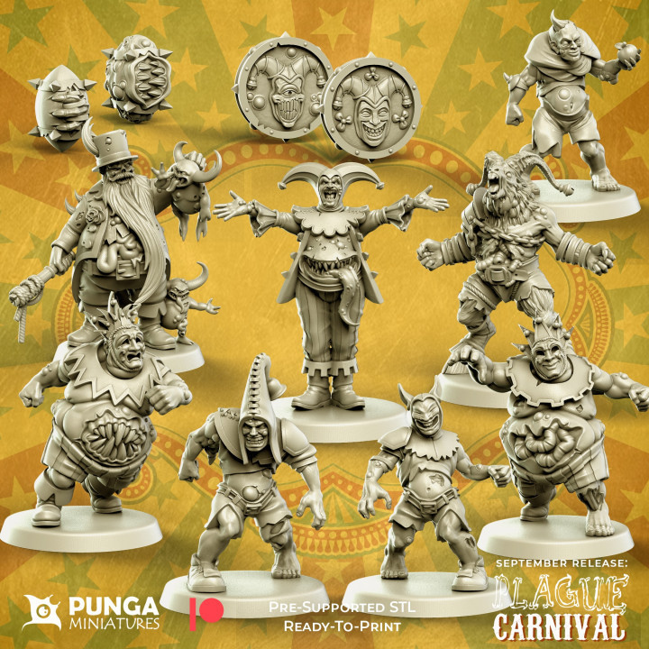 Plague Carnival Full Team Pack image