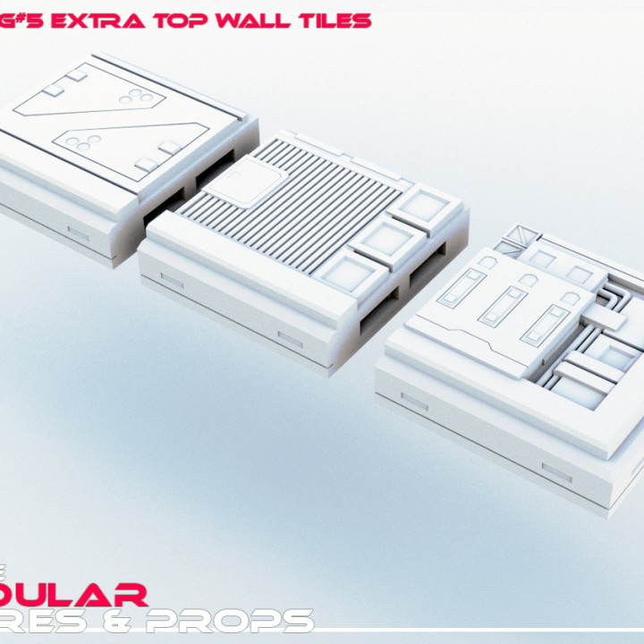 Scifi Modular Structures and Props image