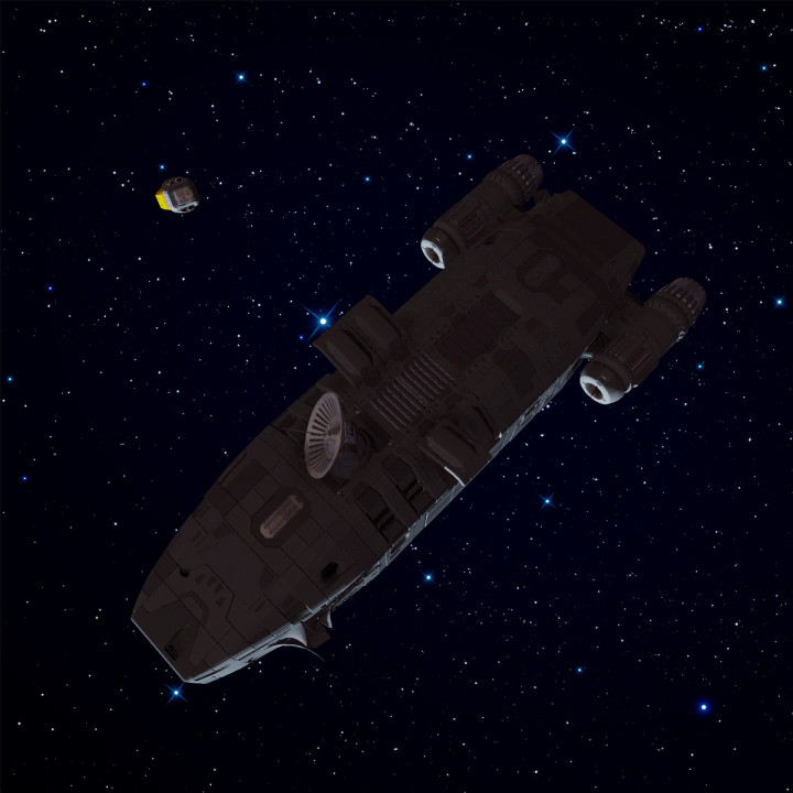 Ghost Ship Ataphoi 28mm Starship image