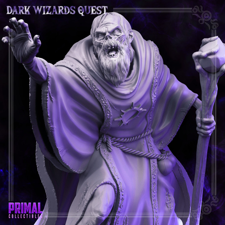 Wizard - Zombie -  Gorgun - DARK WIZARDS - MASTERS OF DUNGEONS QUEST image