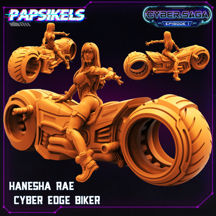 HANESHA RAE CYBER EDGE BIKER image