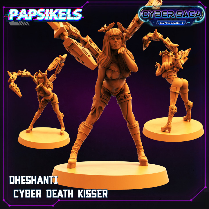 DHESHANTI CYBER DEATH KISSER image