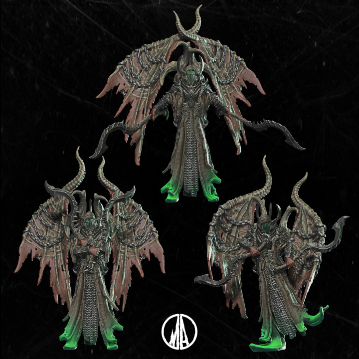 3D Printable Demonic Spirit by Monolith Arts