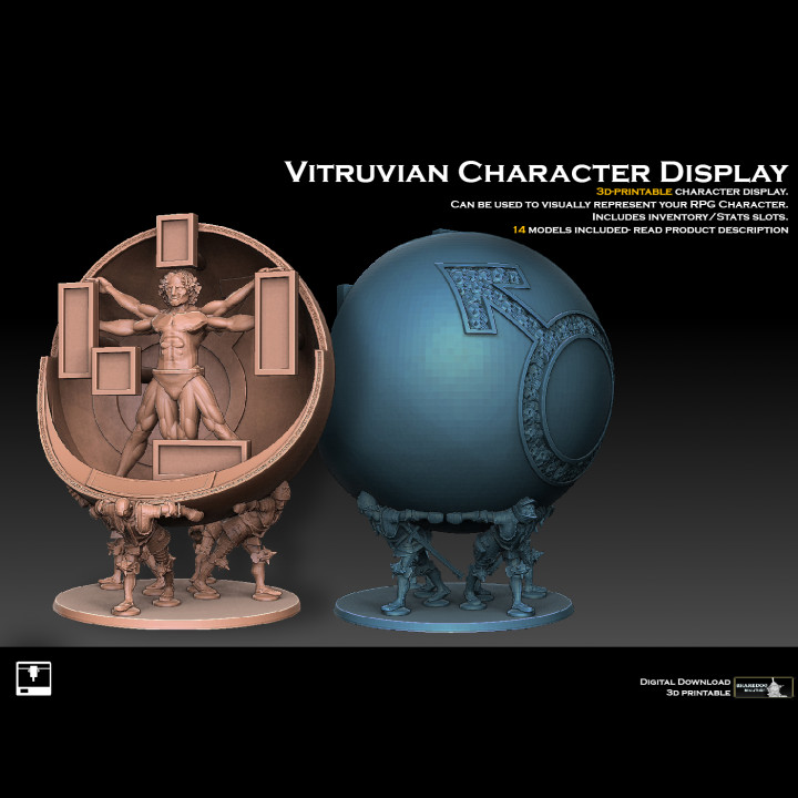 Vitruvian Character Display image