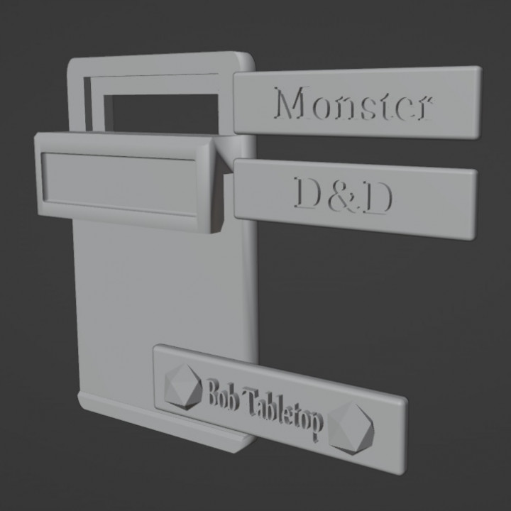 Character Name holder for tabletop image