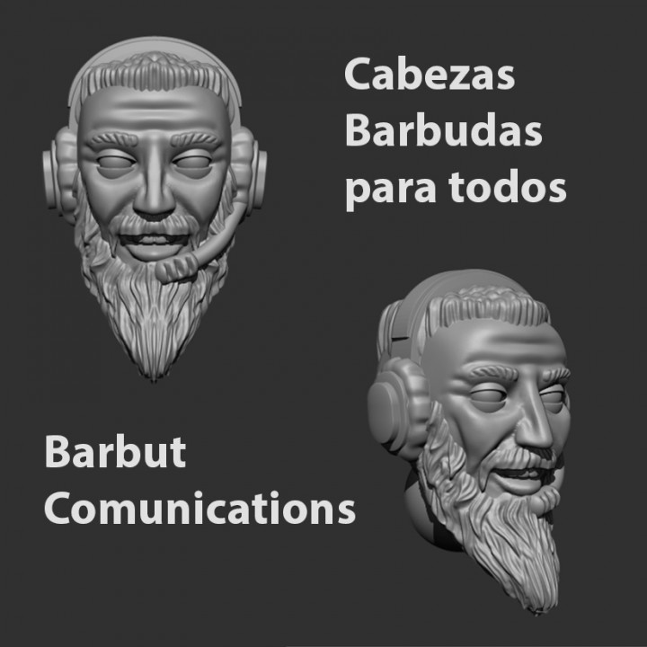 Barbut Head Comunications FREE image