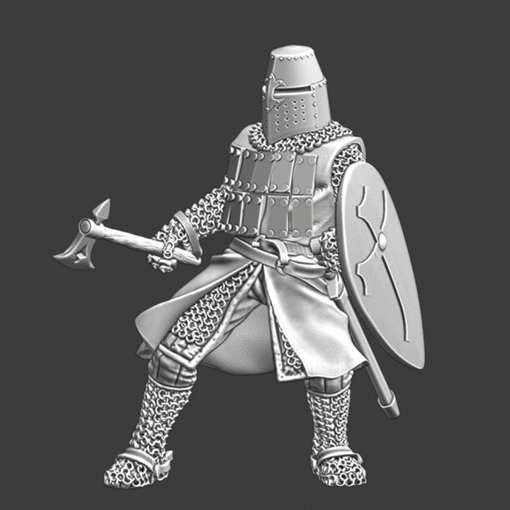 Medieval Order Knight - Crusader image