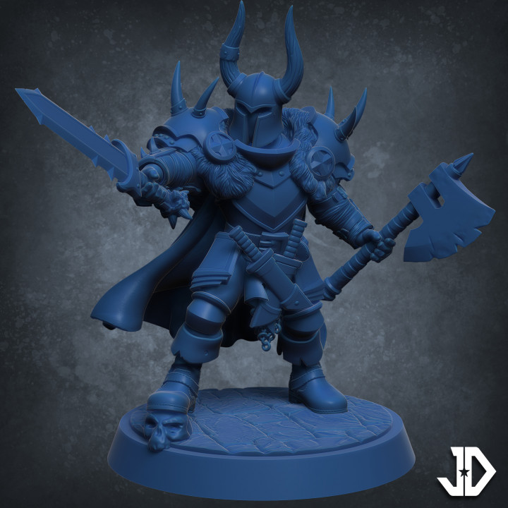 Warrior of Chaos - D - warrior squad leader image