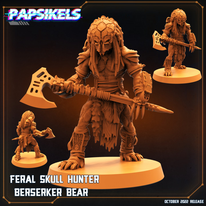 FERAL SKULL HUNTER BERSERKER BEAR image