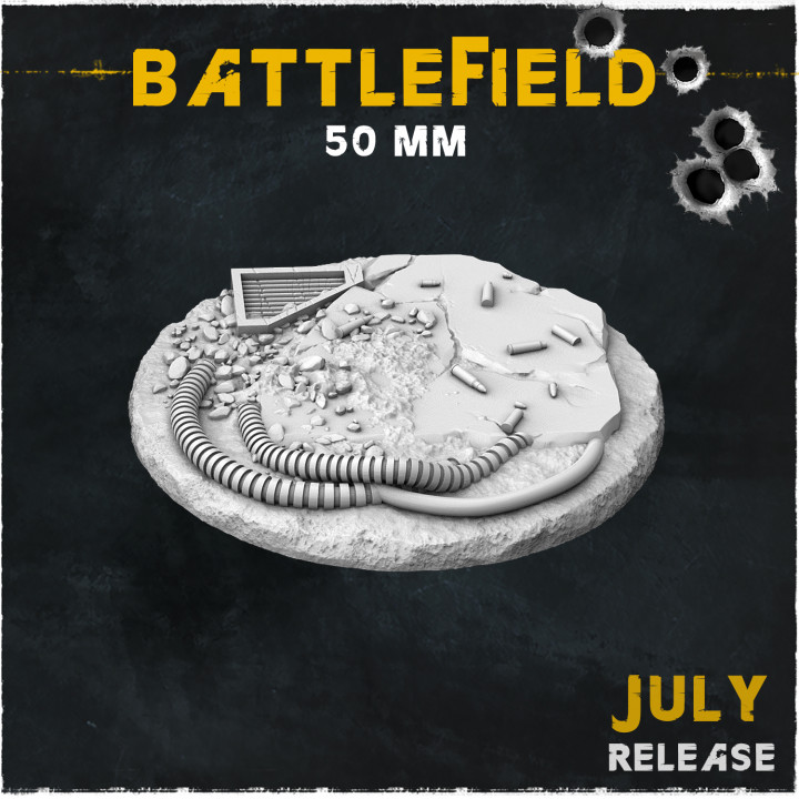 Battlefield - Bases & Toppers (Small Set)