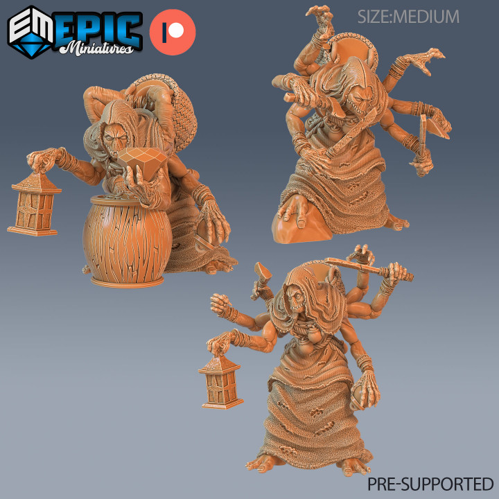 Tombs of Demise Set / Undead & Zombie Collection / Pre-Supported image