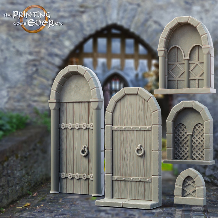 Doors and Windows - Building Decorations