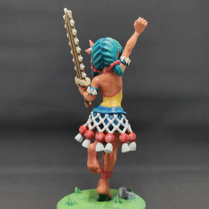 フィギュア　Indivisible スタチュー 3D Printable Leilani (indivisible) by NEMO_MK2