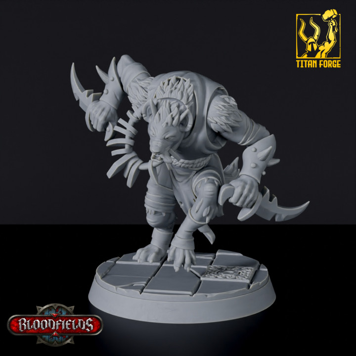 3D Printable Beastshape Tribe by Titan Forge Miniatures