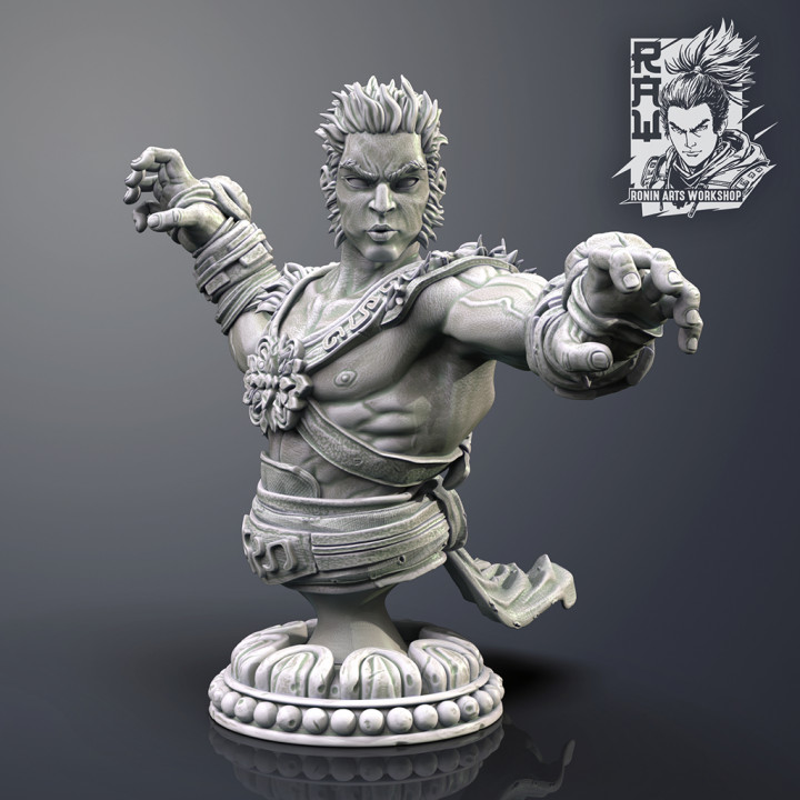 Dewan The Monk - Warrior Bust image