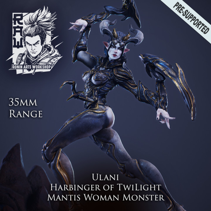 Ulani - Harbinger of Twilight - Mantis Woman image