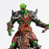 Orc warrior 5 32mm pre-supported print image