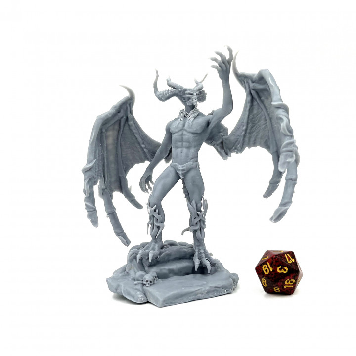 3D Printable Asmodeus the Archdevil by 2moronic miniatures