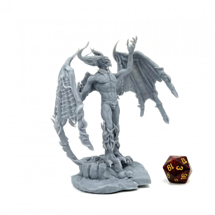 3D Printable Asmodeus the Archdevil by 2moronic miniatures