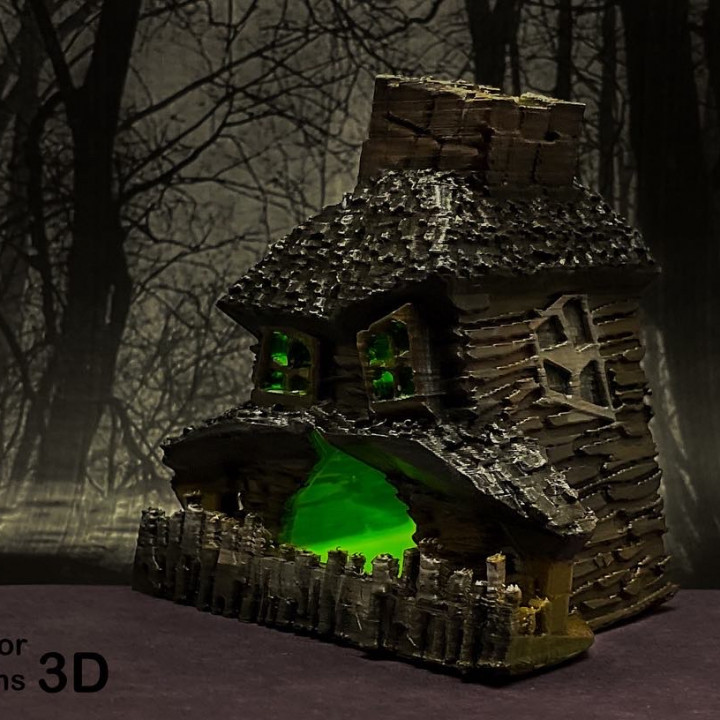 3D Printable House Monster by Josh
