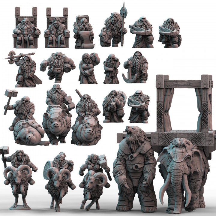 Dwarves 1 Collection: December 2021 (pre-supported)