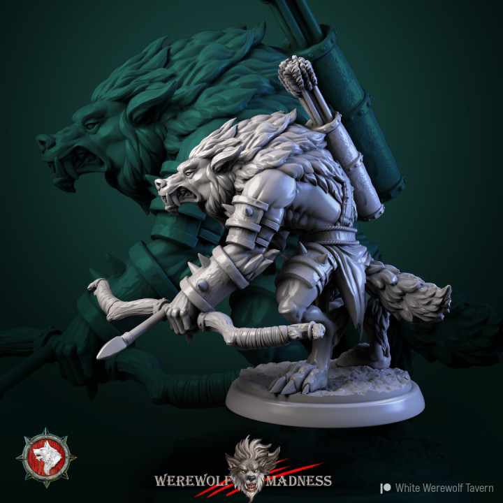 Werewolf warrior 1 32mm pre-supported