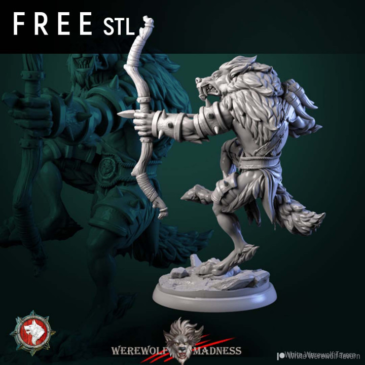 Werewolf warrior 3 32mm pre-supported