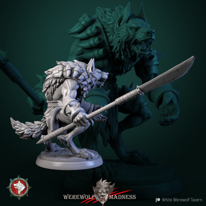 Werewolf warrior 4 32mm pre-supported