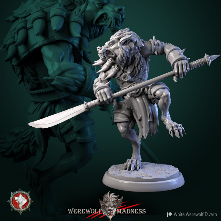 Werewolf warrior 6 32mm pre-supported