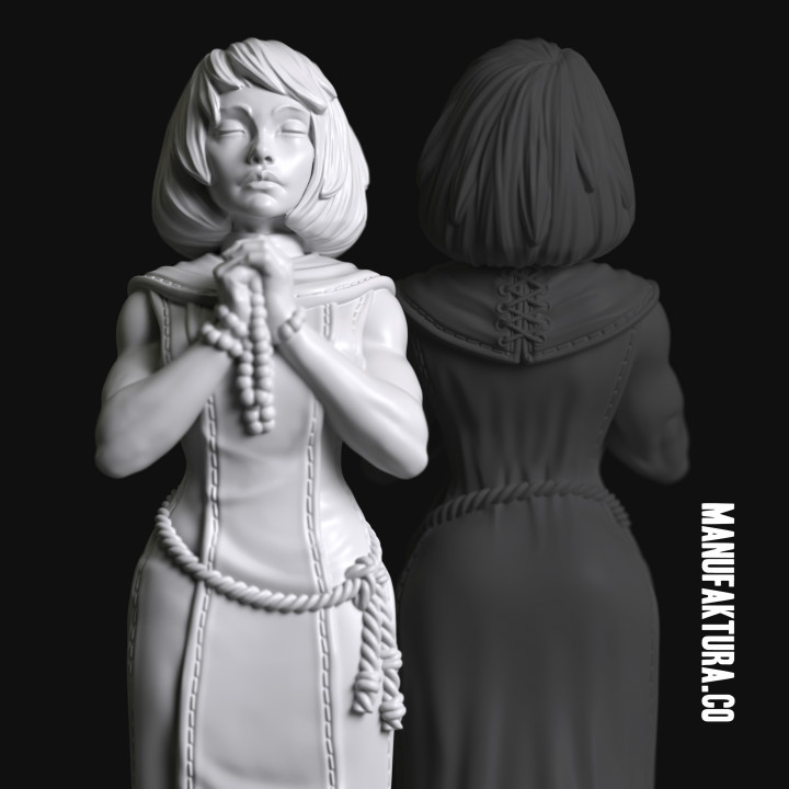 Devotion Series 01a – Gene-enhanced Female Battle Sister Praying