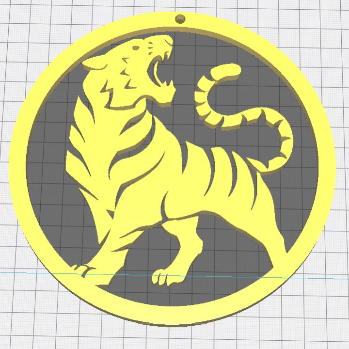 year of the tiger logo image