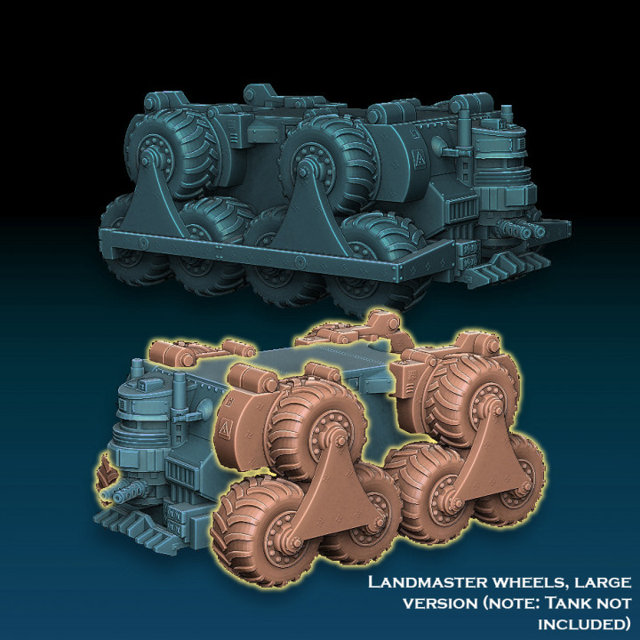 Landmaster Tri-Star Wheels image