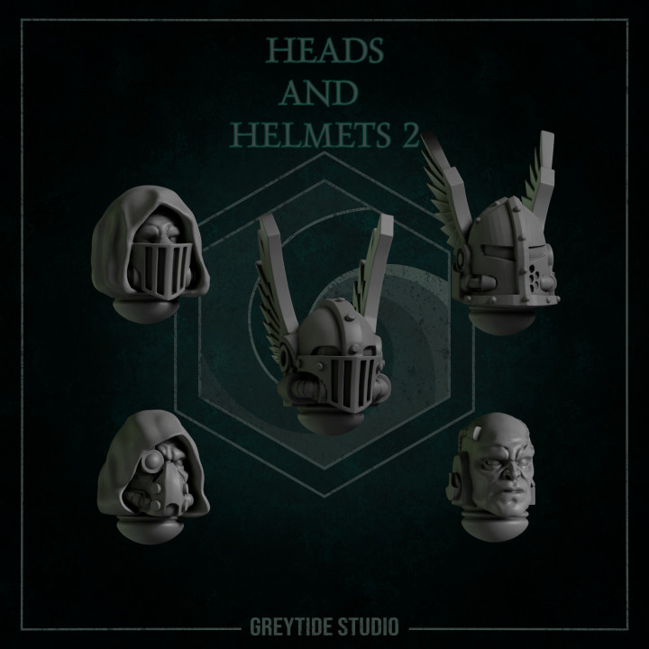 Heads and Helmets 2