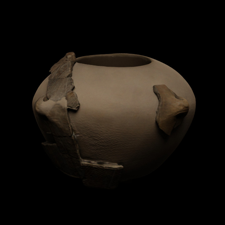 Pottery vase  from the Neolithic site of Gaban rock shelter (Trento, Italy) image