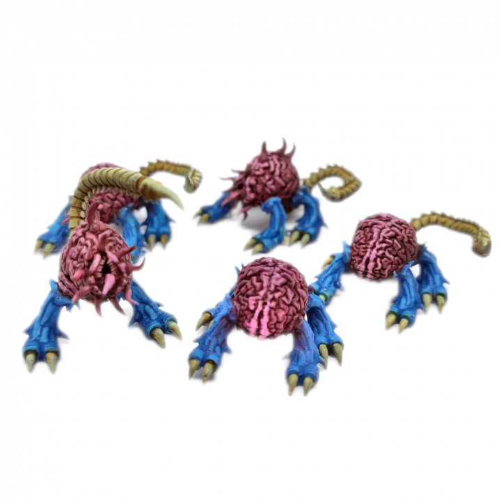 Mind Devourer Parasites - Intellect Devourer Fantasy Miniatures Varied Options image