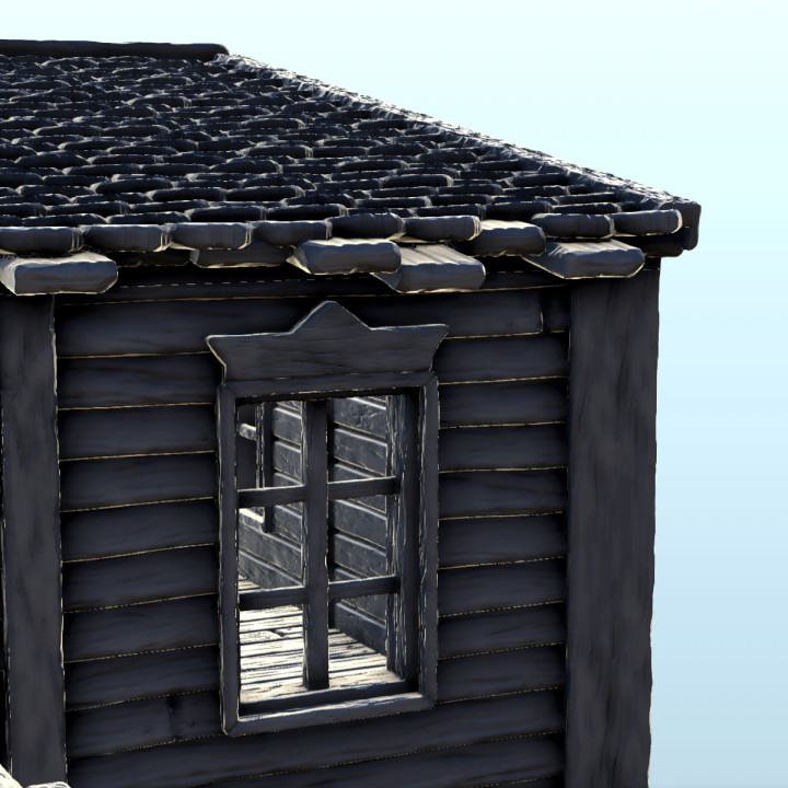 Saloon with two floors and double terraces (18) - Six Gun Sound Desperado Old Chronicles Gunfight Gutshot Blackwater Gulch