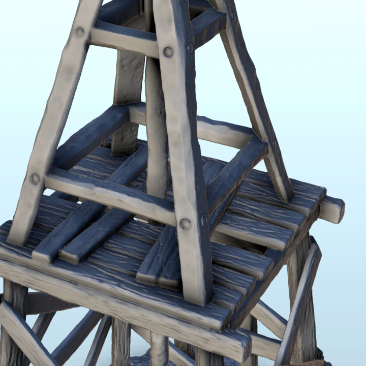 Windmill of pumping in wood (14) - Six Gun Sound Desperado Old Chronicles Gunfight Gutshot Blackwater Gulch image
