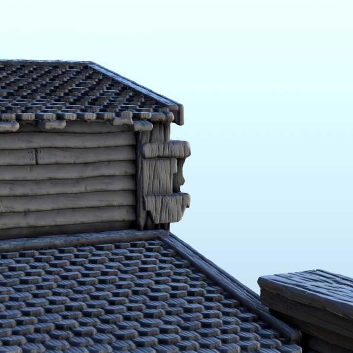 Double store with awning and floor (13) - Six Gun Sound Desperado Old Chronicles Gunfight Gutshot Blackwater Gulch