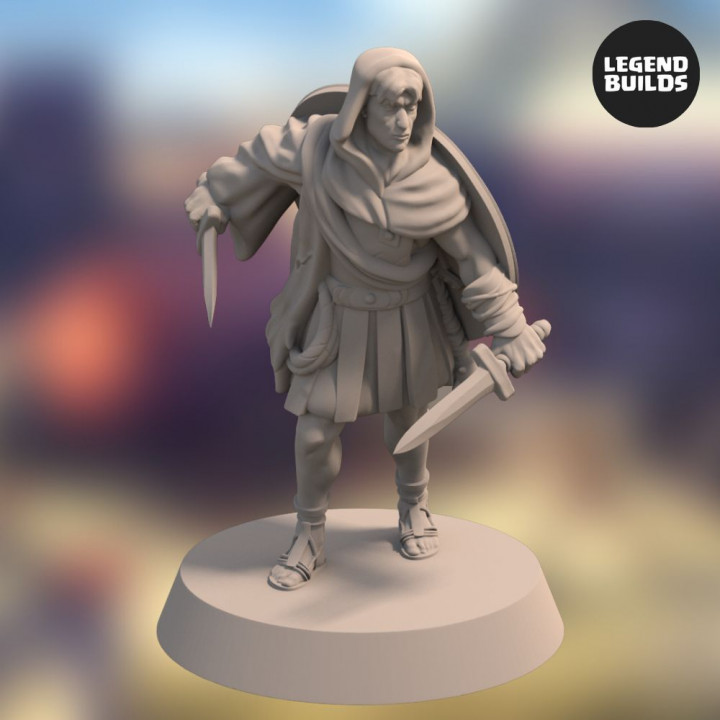 FREE - The Expediates - Pose 1 - 3D printable miniature – STL file