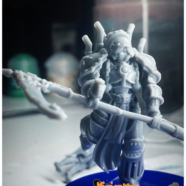 Mortarion anime figurine