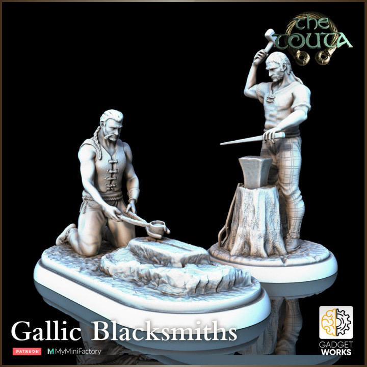 Gaul blacksmiths and forge - The Touta image