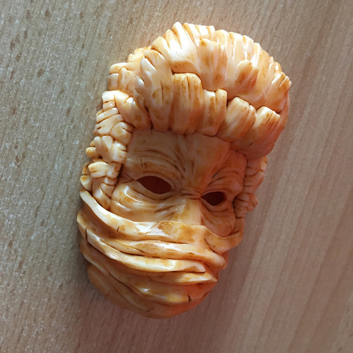 3D Printable Trapper and Trader Mask of Inscryption by David