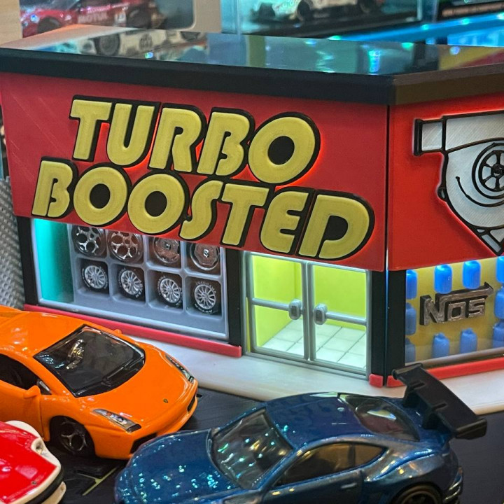 Turbo Boosted Tune Up Shop (Generic 1/64 Shop Display) image