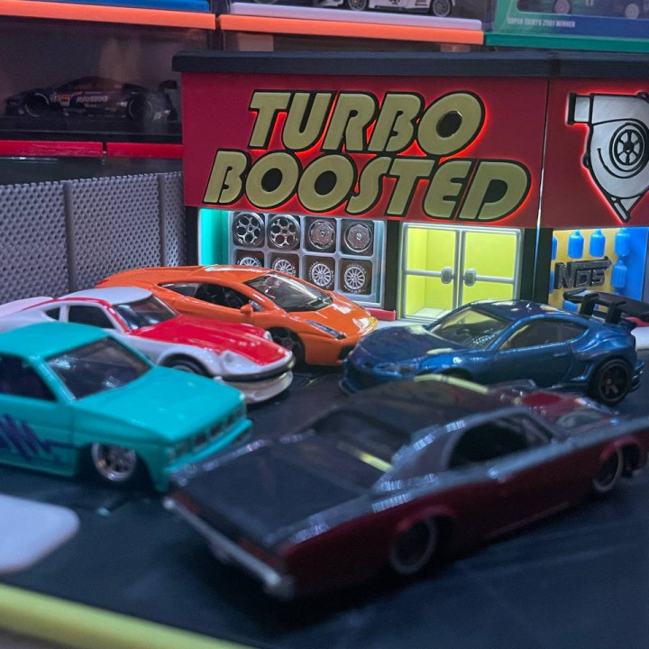 Turbo Boosted Tune Up Shop (Generic 1/64 Shop Display) image