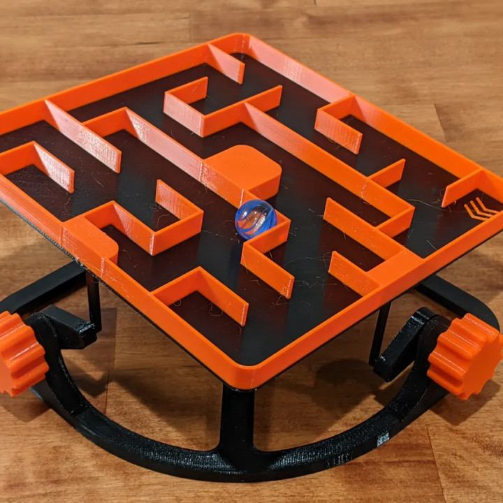 Snap-Together Marble Maze image