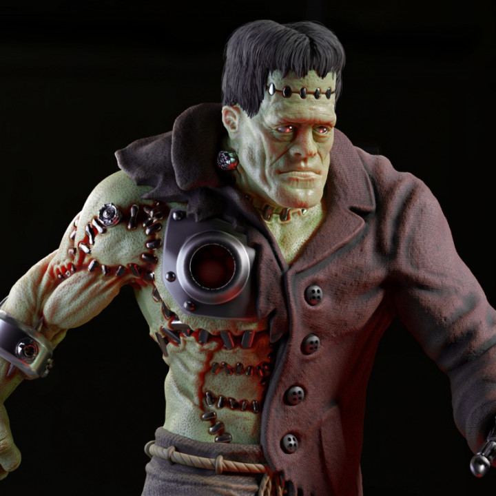 Frankenstein Bust image