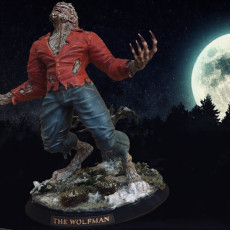 Picture of print of The Wolfman