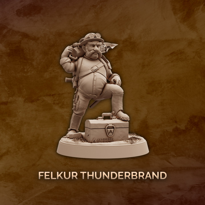 Felkur Thunderbrand - Gnome Artificer